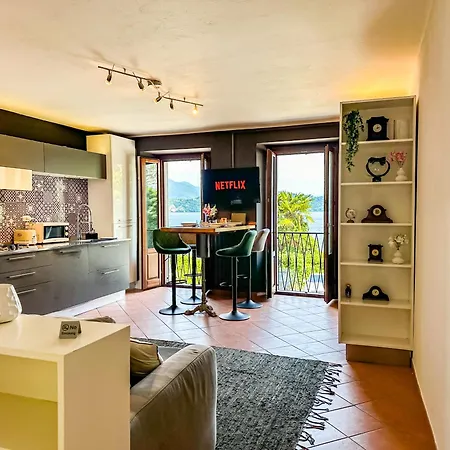 Appartement Stresa Vista Con Cinema E Brisino
